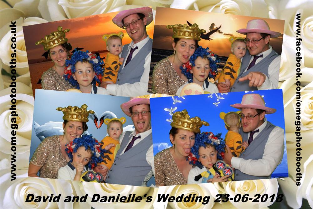 David & Danielle's Wedding | View more photos from the event at gallery.omegaphotobooths.co.uk/u/Omega-Photobooths/David-Danielles-Wedding